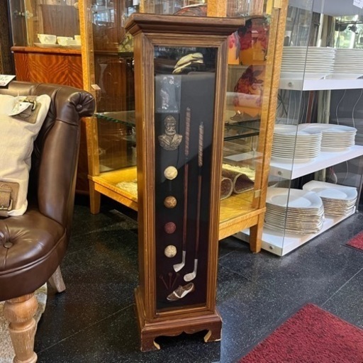 ゴルフ オブジェ キャビネット GOING FOR THE PIN ミニチュア アンティーク ビンテージ 収納