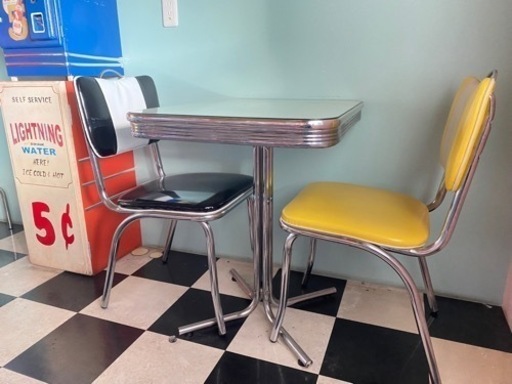 American Diner table アメリカン ダイナーテーブル ダイナーチェアー