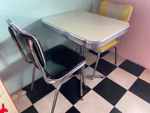 American Diner table アメリカン ダイナーテーブル ダイナーチェアー