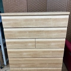 人気の無印良品(MUJI)のタモ材を使用したチェスト・3段です