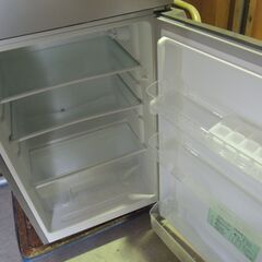 2ドア 冷凍冷蔵庫　A-Stage　AS-R118SL-100　2021年製/管理：1632の画像