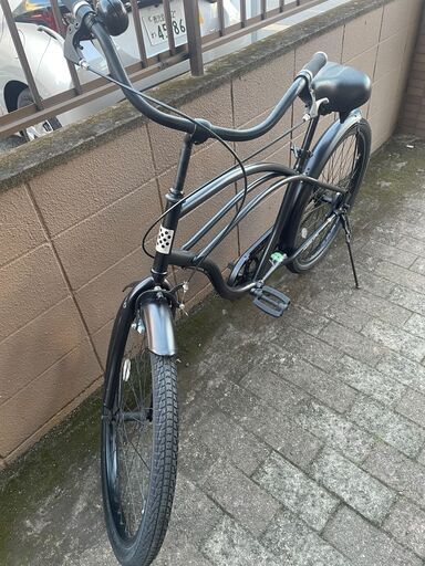 リサイクルショップどりーむ荒田店 No1084 ビーチクルーザー　２６インチ　マットブラックカラー　a.n.designworks 定価約７万円！