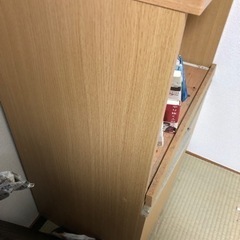 便利な棚(本棚、食器棚)の画像