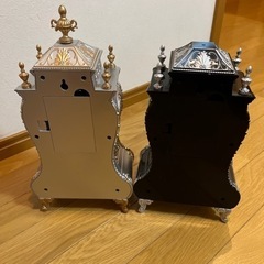 置き時計2個セット無料で差し上げますの画像