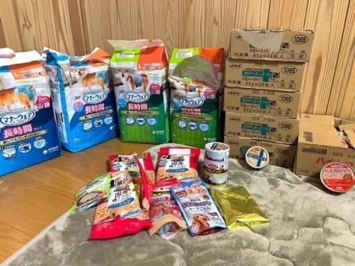 【値下しました】犬用　オムツ　総合栄養食　他