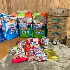 【値下しました】犬用　オムツ　総合栄養食　他