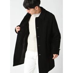 【JOURNAL STANDARD】『ジャーナルスタンダード　VALLOMBROSA / バロンブロッサ: モッサーオーバーステンカラーコート　Mサイズ』の画像