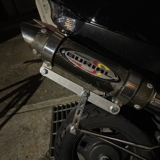 アドレスv125gベリアルマフラー