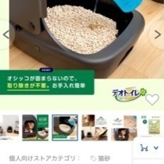 猫トイレの画像