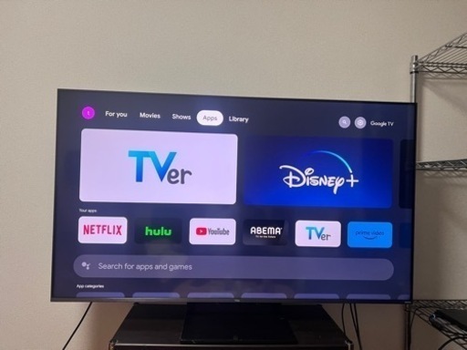 テレビ　TCL 4K 55C735 55インチ