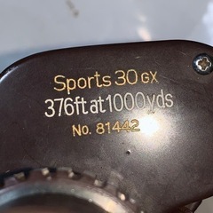 TELSTAR テルスター 双眼鏡 Sports30GX 日本製 望遠鏡 の画像