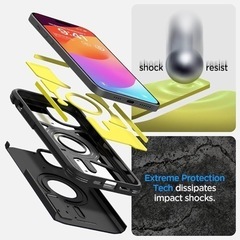 iPhone15Plus ケース Magsafe対応 スタンド付きの画像