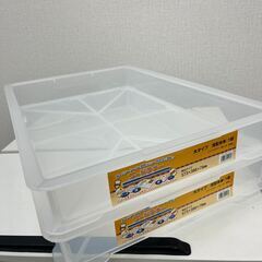値下げ済　フードテナー 大　透明　x 4個