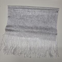 シルバーラメ　ショール　結婚式　ストールの画像