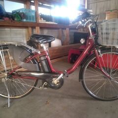 YAMAHAヤマハ電動アシスト自転車26インチ 赤 YAMAHAヤマハ電動アシスト自転車26インチ レッド - メルカリ