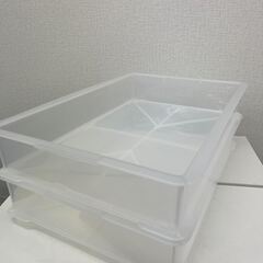 【お値引き可】フードテナー 大深型　透明　x 2個