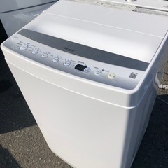 福岡市内配送設置無料　2021年式　Haier JW-E70CF 7.0kg おしゃれ着コース搭載の洗濯機