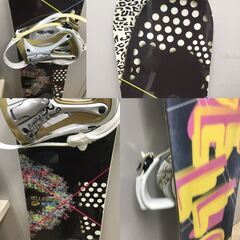 😸【スノボ・セット】スノーボードセット「レディース」 管理No9『近隣お届けの画像