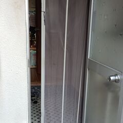 玄関編み戸・勝手口編み戸工事いたします。 - 安芸郡
