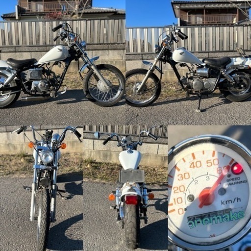 JAZZ50.運転楽しい4速MT☆キャブレーターオーバーホール済み^_^バッテリー・プラグなど新品交換で快調です^_^50cc原付☆