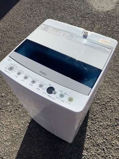 配送設置2019年製4.5kg ハイアール　洗濯機　家電 生活家電 洗濯機