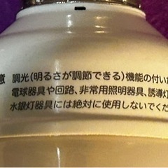 100V12W電球4個の画像