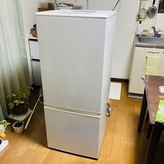 届けます AQUA 184L冷蔵庫