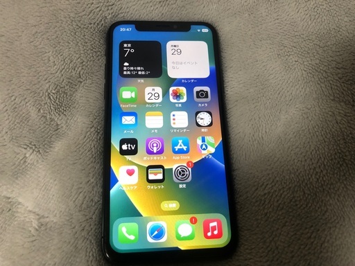 アイフォン 10 シームフリー64GB　iphone x simフリー 64GB 　値下げ