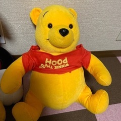 プーさん　ミッキー  ぬいぐるみの画像