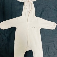 ベビー服　うさぎカバーオール　60〜70