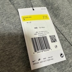 NIKE メンズ スウェット グレー S 未使用品の画像