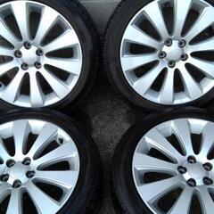 スバル純正ホイール　タイヤ付　4本セット　17×7.5J +55...