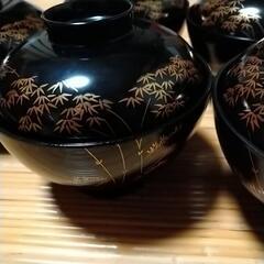 汁椀　蓋付き　5点セットの画像
