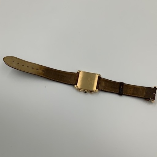 カルティエ　CARTIER タンクフランセーズ　クロノリフレックスXL 750YG クォーツ　保証書