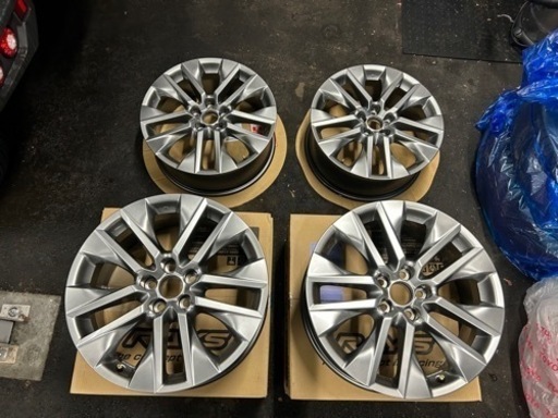 RAV4 G Zパッケージ純正　19インチアルミホイール　4本セット　新車外し