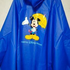 ディズニー　レインコート　ポンチョ　Lサイズ