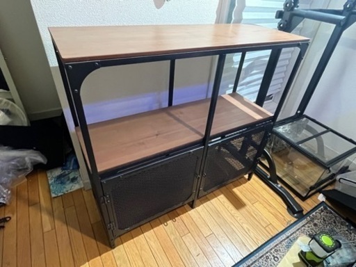 【中古美品】IKEAフィエルボ シェルフユニット FJÄLLBO フィエルボ シェルフユニット, ブラック, 51x136 cm - IKEA
