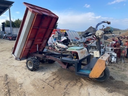 セル付きステンレスダンプ運搬車