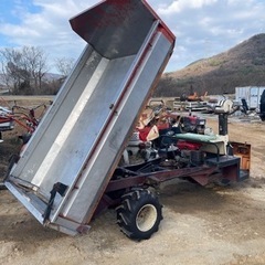 セル付きステンレスダンプ運搬車の画像