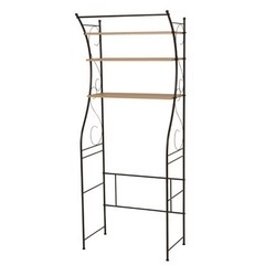 値下げ【NITORI:洗濯ラック(ブラウン)】洗濯ラック、ランドリーラック、収納棚、ニトリの画像