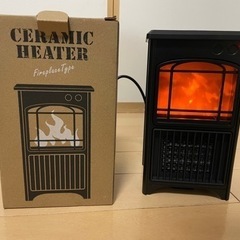 暖炉風　セラミックヒーターの画像