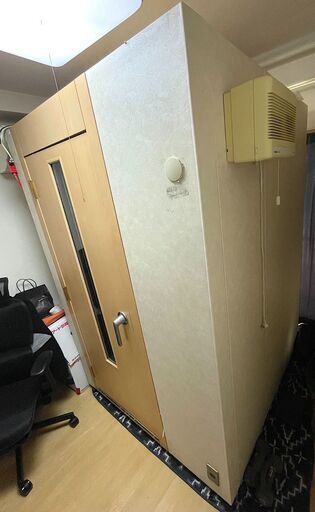 若干訳あり、カワイナサール1.2畳 -40db 中古防音室 東京都から！