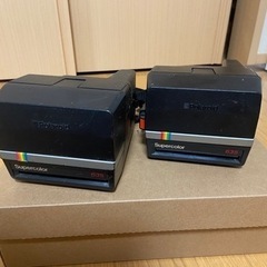 ポラロイドカメラポラロイドカメラ　スーパーカラー　635CL 黒...