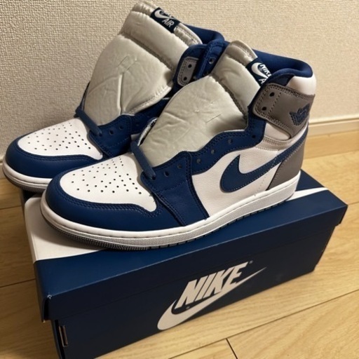 靴/バッグ NIKE AIR JORDAN1 High OG "True Blue"28cm