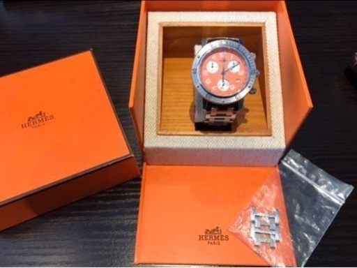 クリッパー ダイバー クロノグラフ　文字盤オレンジ