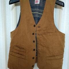 【BEAMS+ 倉敷帆布 コラボ】　ベスト　メンズM