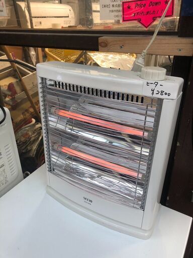 ☆中古￥2,800！YAMAZEN　電気ストーブ　家電　SDS-808型　2018年製　【BA205】