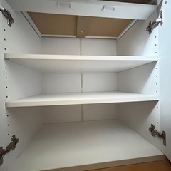 2/5までに取りに来れる方！値下げ！食器棚　レンジボードの画像