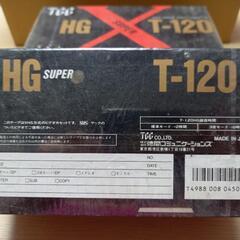 《未使用品》VHSビデオテープ(120分)　３本×２セット【値下げ】の画像