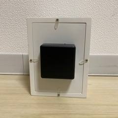 【受付終了】プリザードフラワーの置き時計の画像